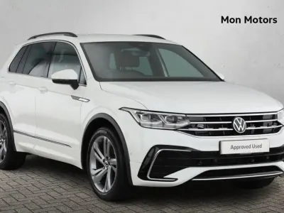 Used VW Tiguan R-line Edition 150 HP (110 kW) 2023 White SUV