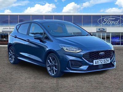 Blue Used 2022 Ford Fiesta ST-Line Hatchback | £13,495 (Fair price)