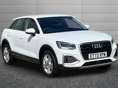 Used Audi Q2 Sport 108 HP (79 kW) 2023 Arkona white SUV