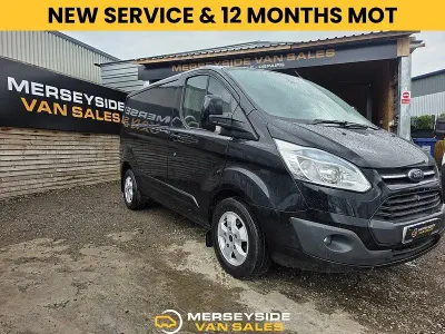 Used Ford Transit Custom Limited 125 HP (91 kW) 2015 Black Van
