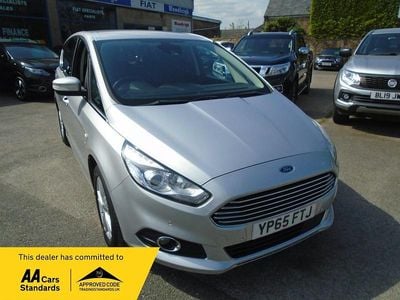 Silver Used 2015 Ford S-MAX Titanium MPV | £9,495 (Fair price)