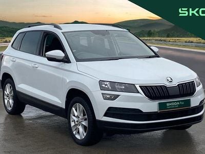 White Used 2020 Skoda Karoq SE Technology SUV | £15,965 (Good price)