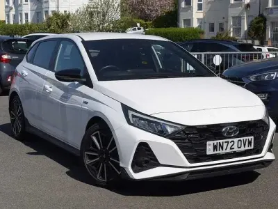 Used Hyundai i20 N Line 120 HP (88 kW) 2022 White Hatchback