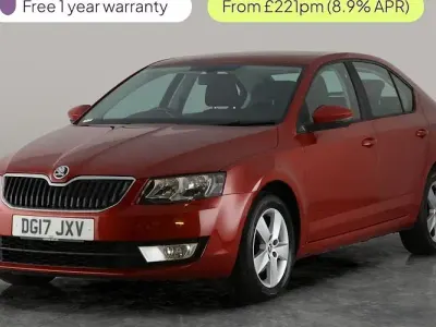 Used Skoda Octavia SE 150 HP (110 kW) 2017 Red Hatchback