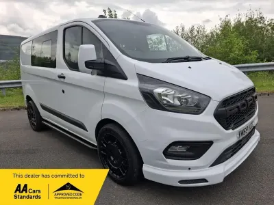 Używany Ford Transit Custom 105 KM (77 kW) 2020 Biały Van