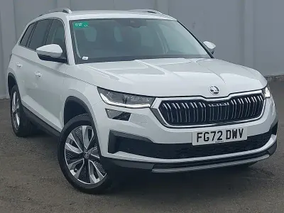 Used Skoda Kodiaq SE L Executive 150 HP (110 kW) 2023 White SUV