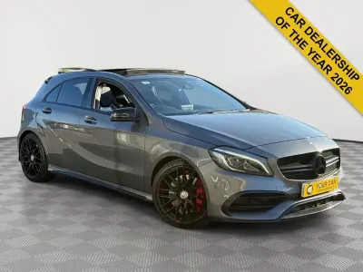 Used Mercedes A45 AMG Premium 360 HP (264 kW) 2016 Grey Hatchback