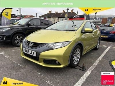 Yellow Used 2012 Honda Civic ES Hatchback | £4,500 (Fair price)