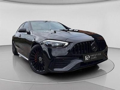 Used Mercedes C200 AMG line 2024 Black Sedan