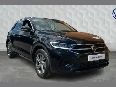 Used VW T-Roc R-line 150 HP (110 kW) 2025 Black SUV