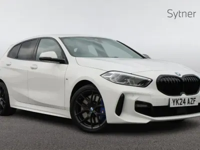 Used BMW 118 M Sport 134 HP (98 kW) 2024 White Hatchback