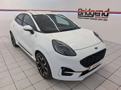 Gebraucht Ford Puma ST-Line X 2020 Weiß SUV