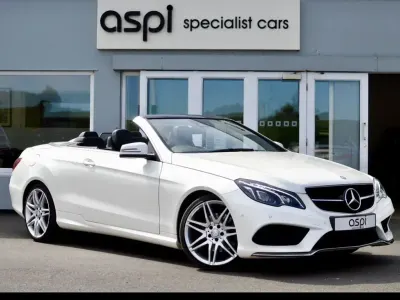 Begagnad Mercedes E350 AMG line 258 HK (189 kW) 2016 Vit Cab