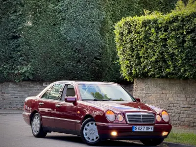 Used Mercedes E280 Elegance 1998 Red Sedan