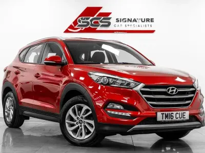 Used Hyundai Tucson SE 116 HP (85 kW) 2016 Red SUV
