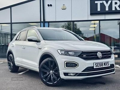 White Used 2019 VW T-Roc R-line SUV | £14,950 (A bit pricey)