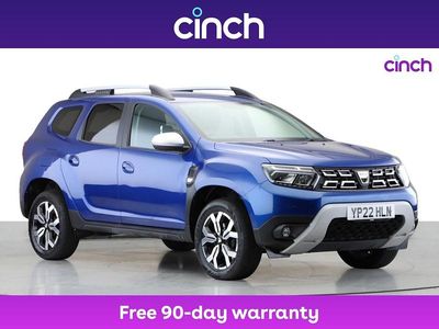 Blue Used 2022 Dacia Duster Prestige SUV | £12,249 (Fair price)