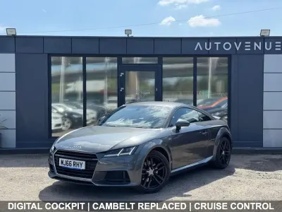 Begagnad Audi TT S-Line 184 HK (135 kW) 2016 Grå Sportkupé