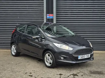 Used Ford Fiesta Zetec 2013 Black Hatchback