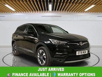 Used Vauxhall Grandland X Sport 130 HP (95 kW) 2019 Black SUV