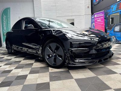 Used Tesla Model 3 Long Range AWD 77 kW (106 HP) 2021 Black Sedan