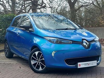 Used Renault Zoe Dynamique 67 kW (92 HP) 2018 Zircon blue  Hatchback
