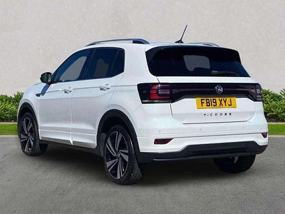 Used VW T-Cross R-line 115 HP (84 kW) 2019 White SUV