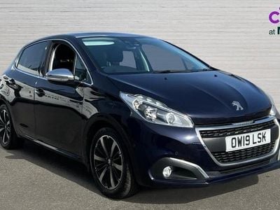 Used Peugeot 208 82 HP (60 kW) 2019 Blue Hatchback