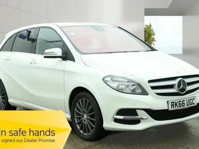 Used Mercedes B250e 131 kW (179 HP) 2016 White MPV