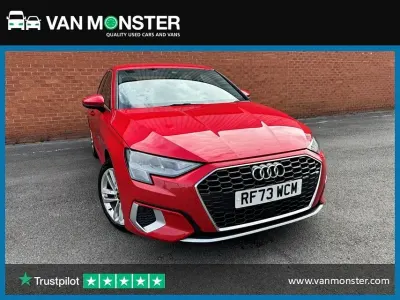 Used Audi A3 Sport 150 HP (110 kW) 2023 Red Sedan