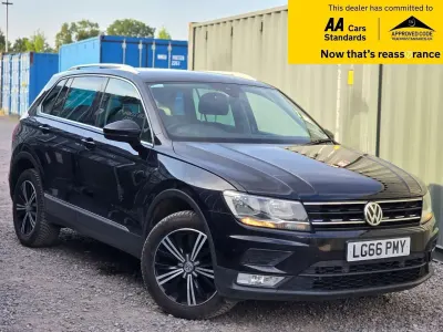 Used VW Tiguan SE 150 HP (110 kW) 2016 Black SUV