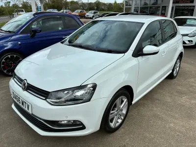 Used VW Polo Match 2016 White Hatchback