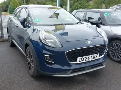 Used Ford Puma Titanium 155 HP (114 kW) 2024 Blue SUV