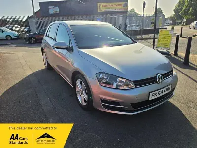 Used VW Golf VII Match 105 HP (77 kW) 2014 Silver Hatchback