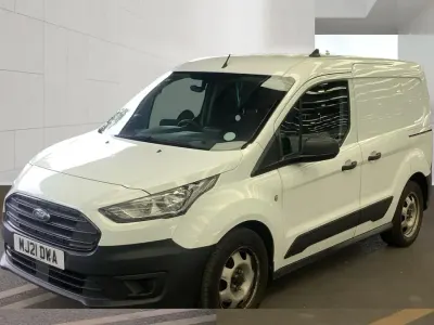 Used Ford Transit 100 HP (73 kW) 2021 White Van