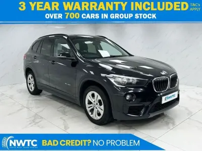Begagnad BMW X1 Comfort Edition 150 HK (110 kW) 2016 Svart SUV