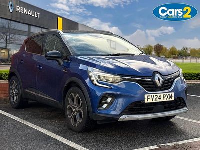 Blue/black Used 2024 Renault Captur Techno SUV | £15,495 (Fair price)