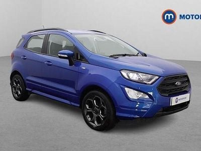 Used Ford Ecosport ST-Line 125 HP (91 kW) 2022 Blue SUV