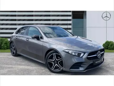 Used Mercedes A180 AMG Line Premium 136 HP (100 kW) 2022 Grey Hatchback