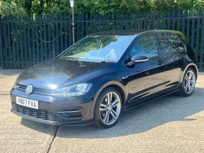 Używany VW Golf VII R-line 150 KM (110 kW) 2017 Czarny Hatchback