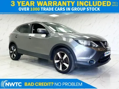 Used Nissan Qashqai N-TEC 115 HP (84 kW) 2015 Grey SUV