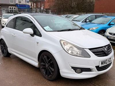 Used Vauxhall Corsa Edition 85 HP (62 kW) 2010 White Hatchback