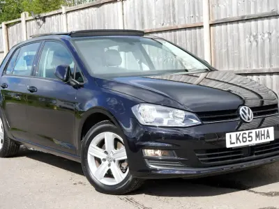 Used VW Golf VII Match 2015 Black Hatchback