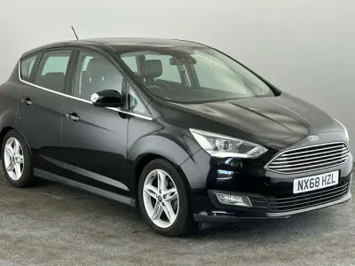 Used Ford C-MAX Titanium X 120 HP (88 kW) 2018 Black MPV