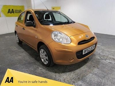 Used Nissan Micra Visia 80 HP (58 kW) 2012 Orange Hatchback