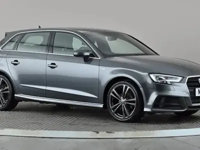 Used Audi A3 Sportback S-Line 116 HP (85 kW) 2019 Grey Hatchback