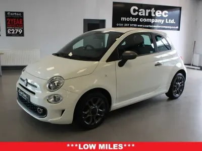 Gebraucht Fiat 500 S 69 PS (50 kW) 2019 Weiß Kleinwagen