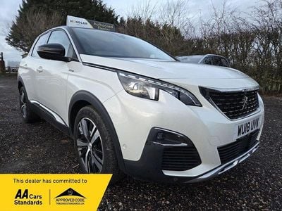 White Used 2018 Peugeot 3008 GT-line Hatchback | £8,500 (Good price)