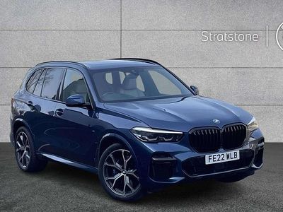 Used BMW X5 M Sport 335 HP (246 kW) 2022 Blue SUV