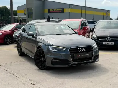 Used Audi A3 S-Line 2015 Grey Hatchback